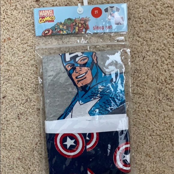 NWT Captain America pajamas - Picture 1 of 3